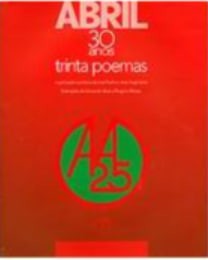 Cover for Abril. 30 anos, trinta poemas