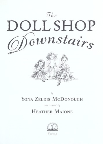 Cover for The doll shop downstairs