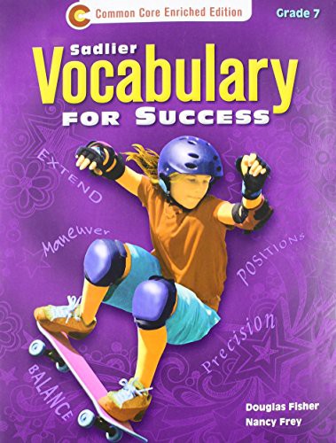 Cover for Vocabulary for Success Level B, Grade 7 - Student Edition