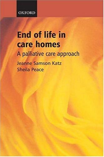 Cover for End of life in care homes