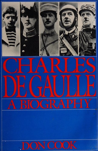 Cover for Charles De Gaulle, a biography