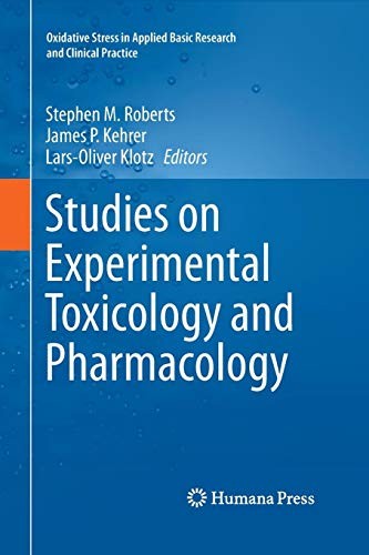 Cover for Studies on Experimental Toxicology and Pharmacology
