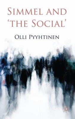 Cover for Simmel And The Social