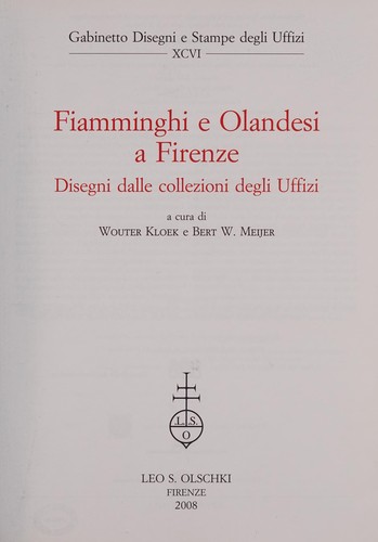 Cover for Fiamminghi e olandesi a Firenze