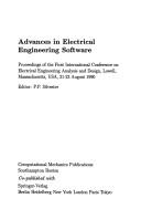 Cover for Advances in electrical engineering software