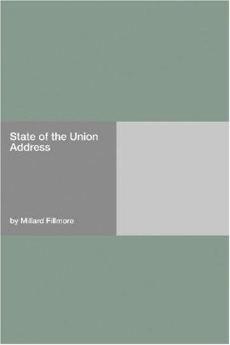 Cover for State of the Union Address
