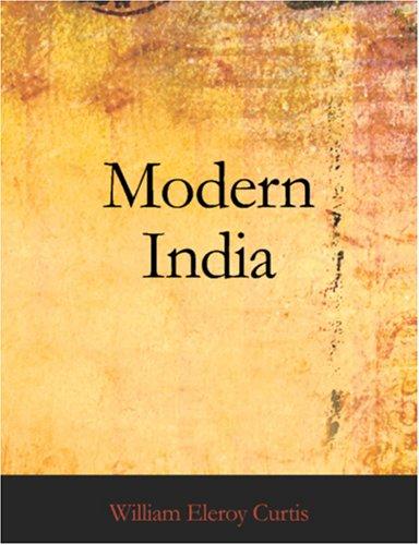 Cover for Modern India (Large Print Edition)
