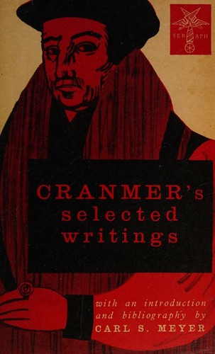 Cover for Cranmer's selected writings