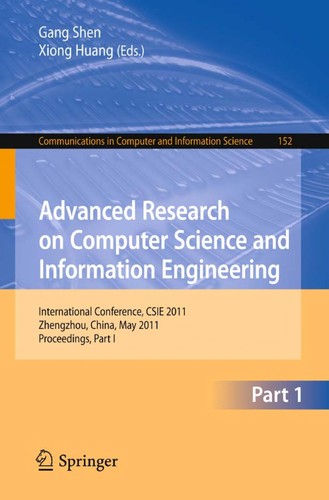 Cover for Advanced Research on Computer Science and Information Engineering