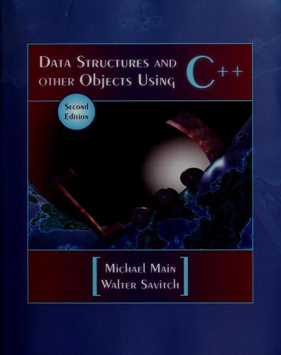 Cover for Data structures & other objects using C++
