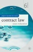 Cover for Contract Law (Palgrave Law Masters)