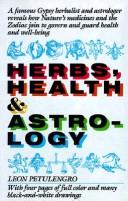 Cover for Herbs, health, and astrology