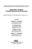 Cover for Molecularly designed ultrafine/nanostructured materials