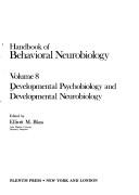 Cover for Developmental psychobiology and developmental neurobiology