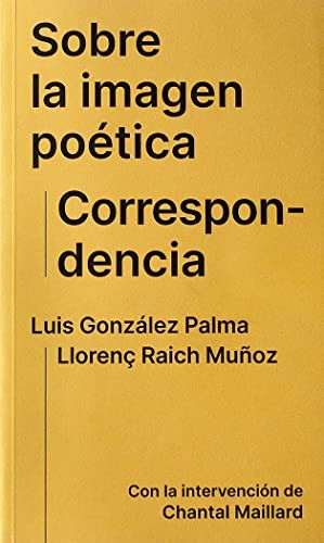 Cover for Sobre la imagen poética