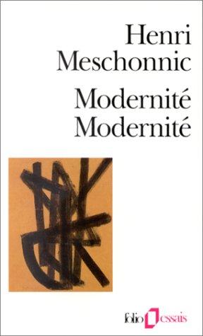 Cover for Modernité, modernité