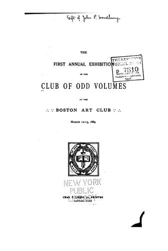 Cover for Annual Exhibition