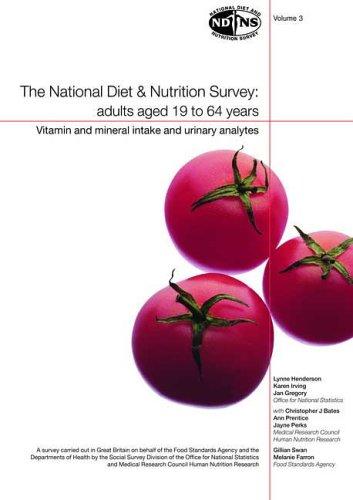 Cover for The National Diet and Nutrition Survey