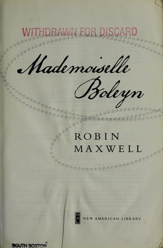 Cover for Mademoiselle Boleyn
