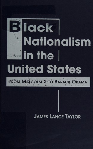 Cover for Black nationalism in the United States