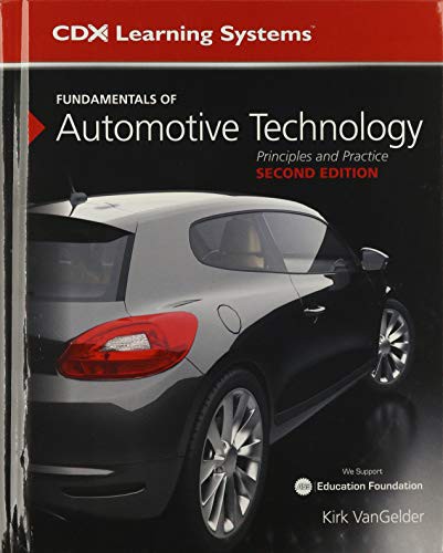 Cover for Fundamentals of Automotive Technology, Second Edition AND Student Workbook