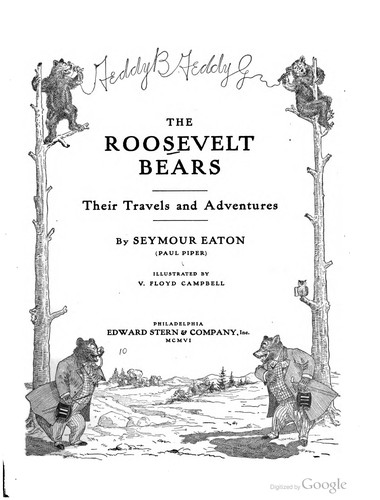 Cover for The Roosevelt Bears