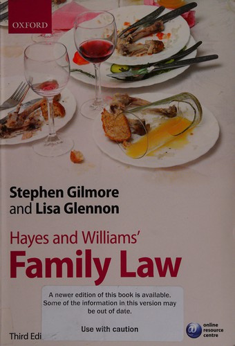 Cover for Hayes and Williams' Family Law
