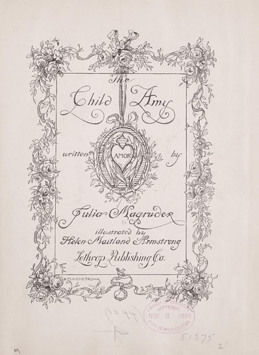 Cover for The child Amy