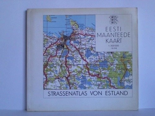 Cover for Strassenatlas von Estland 1938