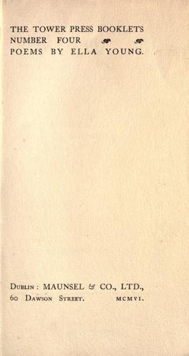 Cover for Poems
