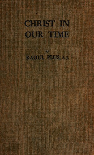 Cover for Christ in our time.