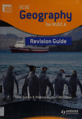 Cover for GCSE geography for WJEC
