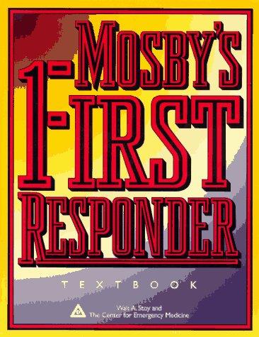 Cover for Mosby's first responder textbook