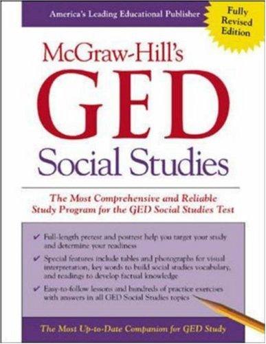 Cover for McGraw-Hill's GED, social studies