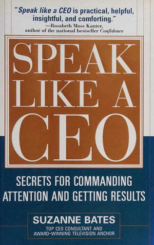 Cover for Speak Like a CEO