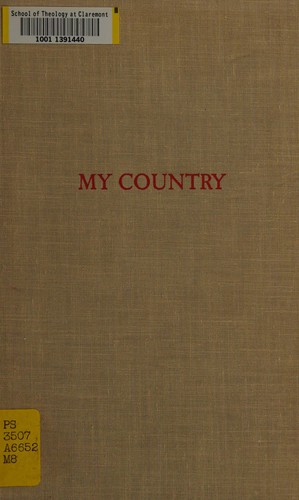 Cover for My country