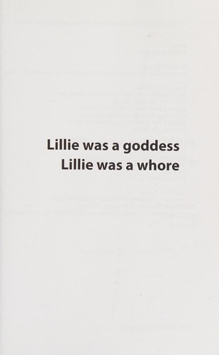 Cover for Lillie was a goddess, Lillie was a whore