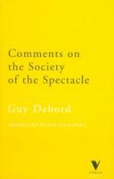 Cover for Comments on the society of the spectacle