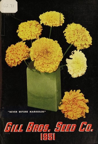 Cover for Gill Bros. Seed Co., 1951