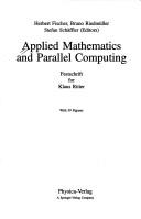 Cover for Applied mathematics and parallel computing