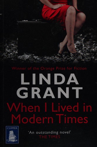 Cover for When I lived in modern times