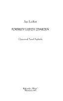 Cover for Portrety ludzi i zdarzeń