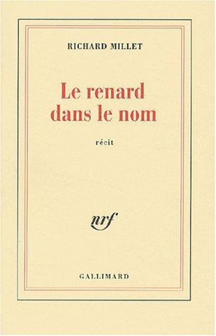 Cover for Le Renard dans le nom