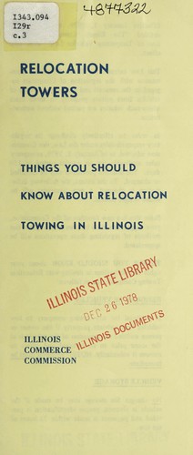 Cover for Relocation towers