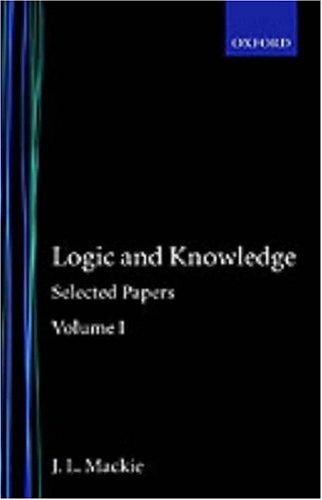 Cover for Logic and knowledge