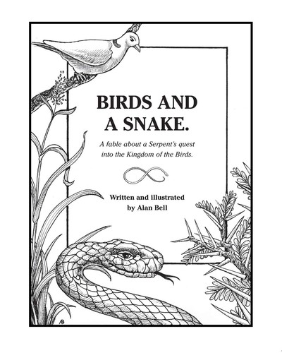 Cover for Birds and a Snake
