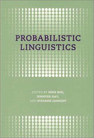 Cover for Probabilistic Linguistics (Bradford Books)