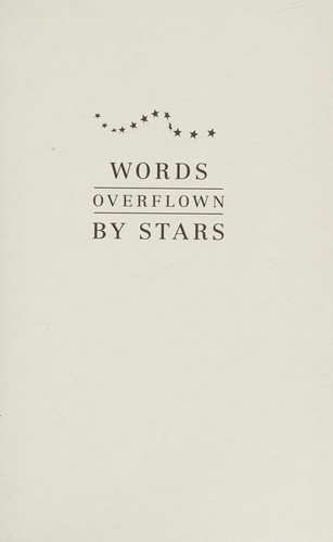 Cover for Words overflown by stars