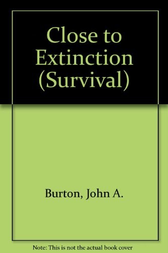 Cover for Close to Extinction (Survival)