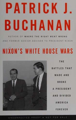 Cover for Nixon's White House wars